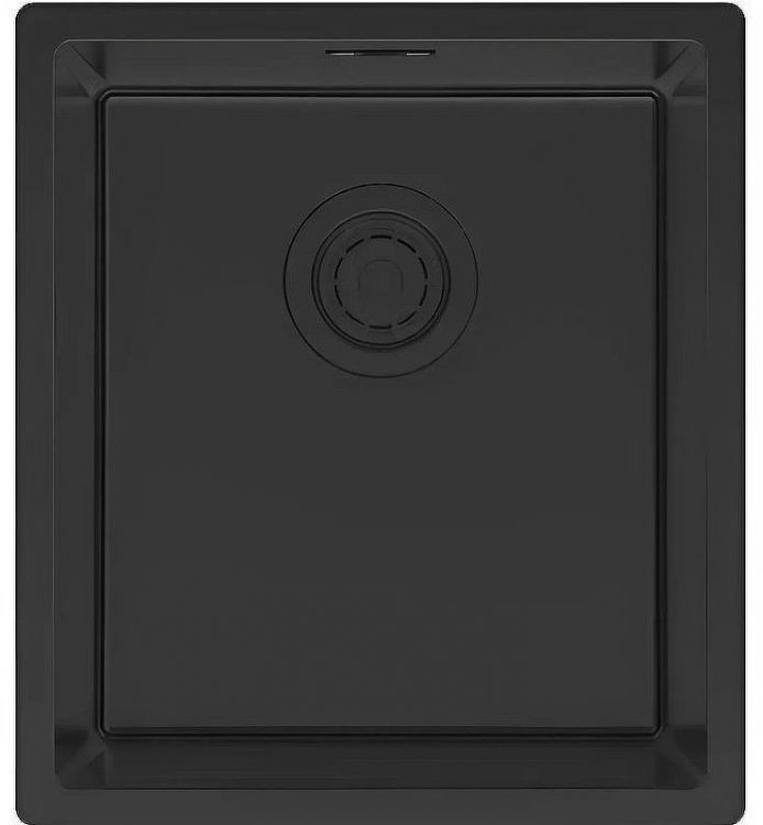 Кухонная мойка Paulmark Yuni 39 Uni YU39-MBN Черная матовая