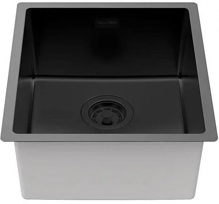 Кухонная мойка Paulmark Yuni 39 Uni YU39-MBN Черная матовая