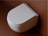 Подвесной унитаз CERAMICANOVA UP безободковый, смыв Торнадо CN4007