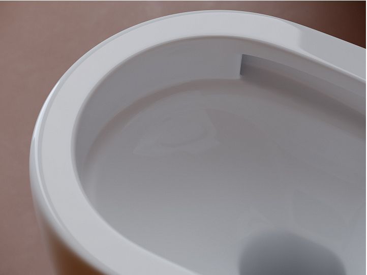 Подвесной унитаз CERAMICANOVA UP безободковый, смыв Торнадо CN4007