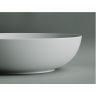Умывальник CERAMICANOVA Element чаша накладная овальная (цвет Белый Матовый) CN6017MW