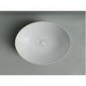 Умывальник CERAMICANOVA Element чаша накладная овальная (цвет Белый Матовый) CN6017MW