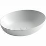 Умывальник CERAMICANOVA Element чаша накладная овальная (цвет Белый Матовый) CN6017MW