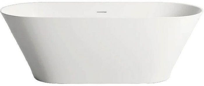 Ванна из искусственного камня Salini Mona 180х80 102911G Белая глянцевая