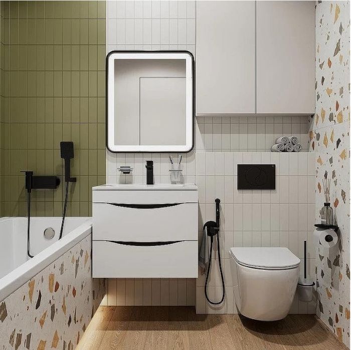 Клавиша смыва Iddis Unifix UNI02MBi77 Черная