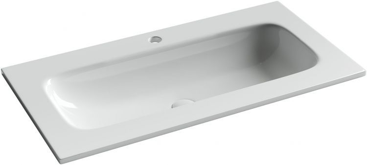 Раковина накладная SANCOS мебельная Grace 910x457x137, с отверстием под смеситель, цвет белый, CN7019, CN7019