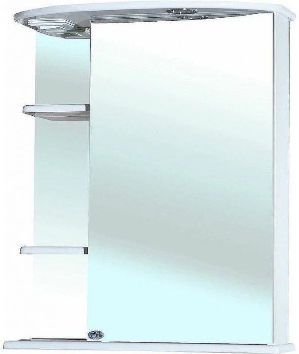 Зеркальный шкаф Bellezza Магнолия 60 R 4612709001019 с подсветкой Белый