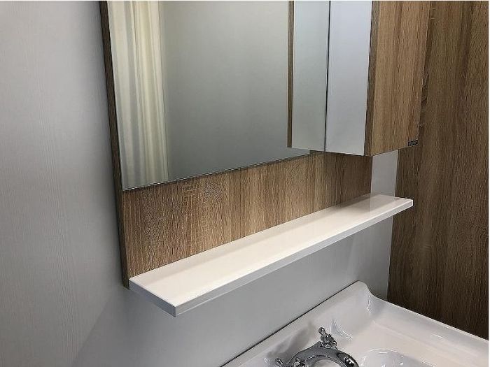 Зеркальный шкаф Comforty Рига 70 00004142212 Дуб сонома