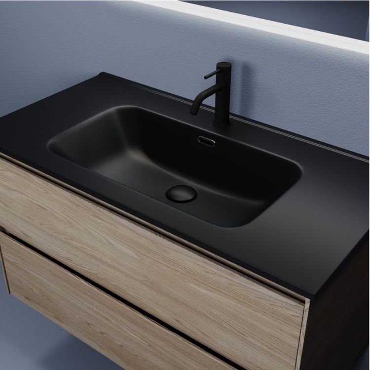 Тумба подвесная SANCOS под раковину Cento, карпатская ель 890х450х500, CN90KE