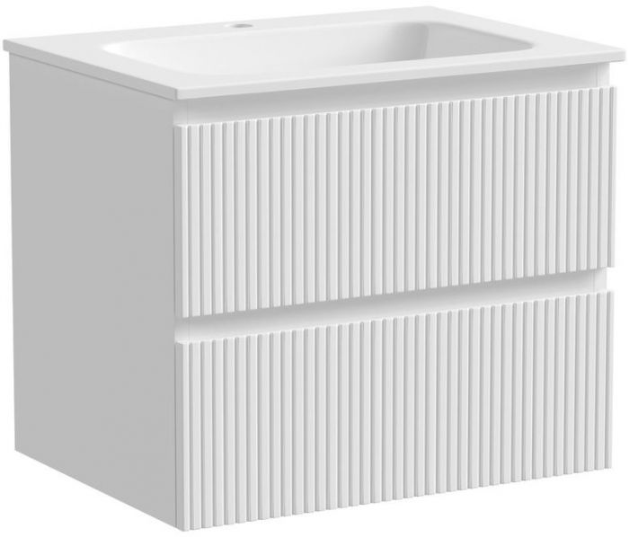 Тумба подвесная SANCOS под раковину Snob T, Bianco 590х445х500, SNT60W