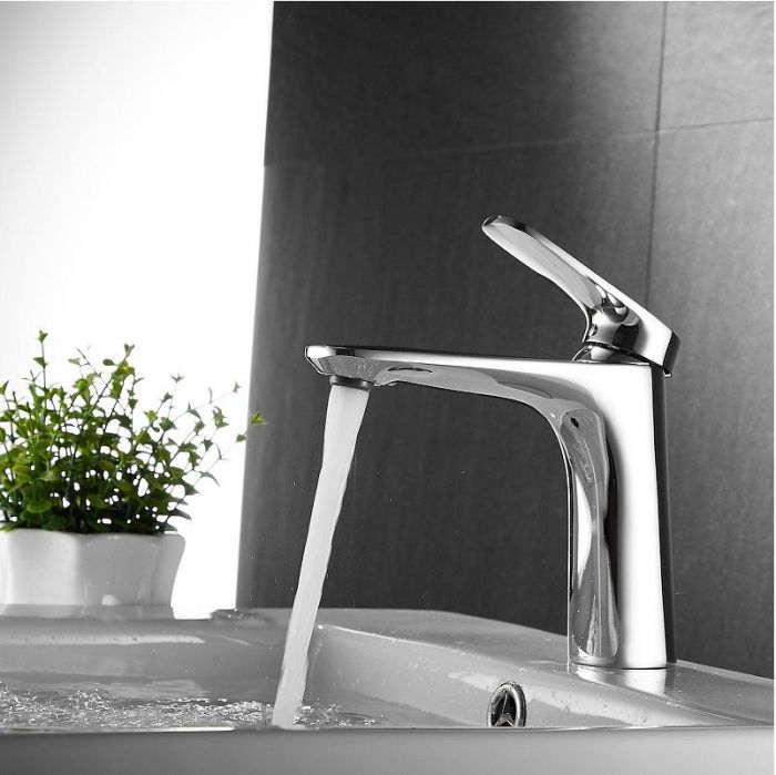 Смеситель для раковины Raffine F0185 цвет Хром