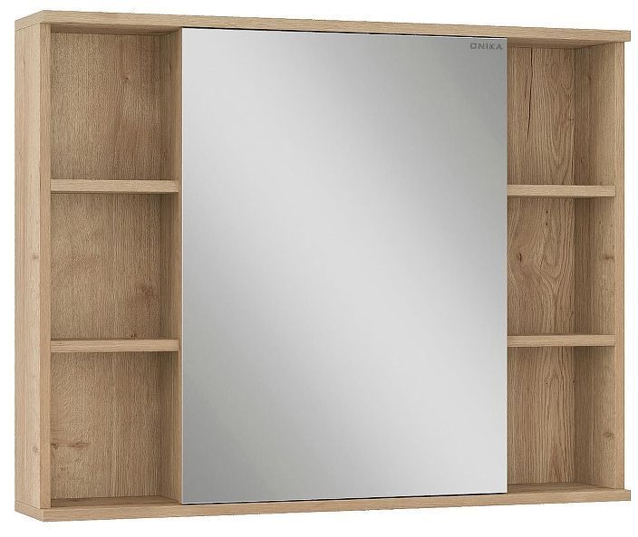 Зеркальный шкаф Onika Легран 90 209031 цвет Дуб галифакс