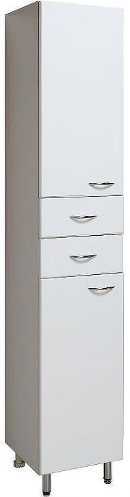 Шкаф пенал Runo Эконом 35 L 00000000127 Белый