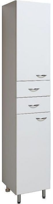 Шкаф пенал Runo Эконом 35 L 00000000127 Белый