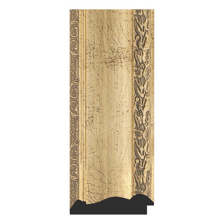 Зеркало EVOFORM  EXCLUSIVE-G FLOOR BY 6338 87x207 состаренное серебро с орнаментом 120 мм пристенное напольное с гравировкой в багетной раме