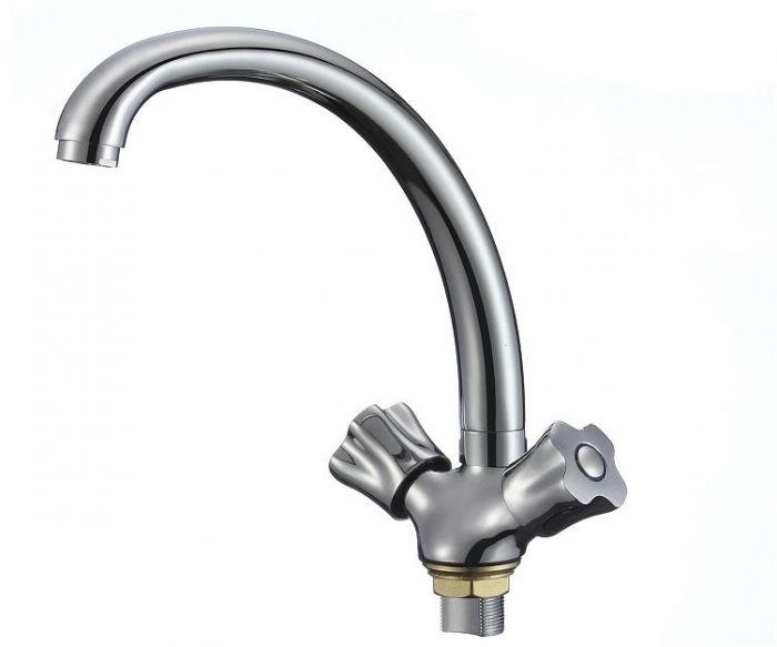 Смеситель для кухни Ростовская Мануфактура Сантехники SL116-273F Хром