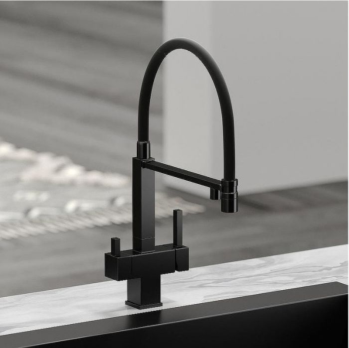 Смеситель для кухни Sancos Moro SC4006MB Черный матовый