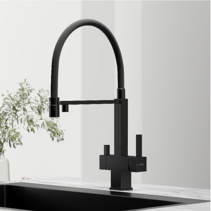 Смеситель для кухни Sancos Moro SC4006MB Черный матовый