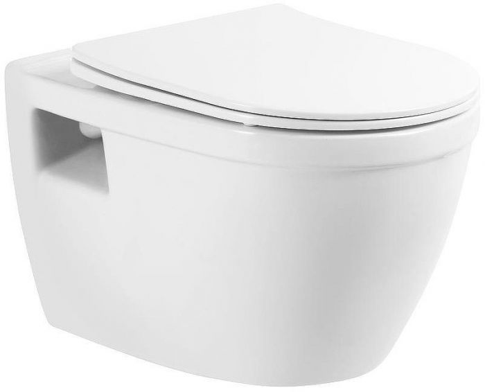 Комплект унитаза с инсталляцией BelBagno Loto BB070CHR/SC/BB002-80/BB005-PR-CHROME с сиденьем Микролифт и клавишей смыва Хром глянцевый