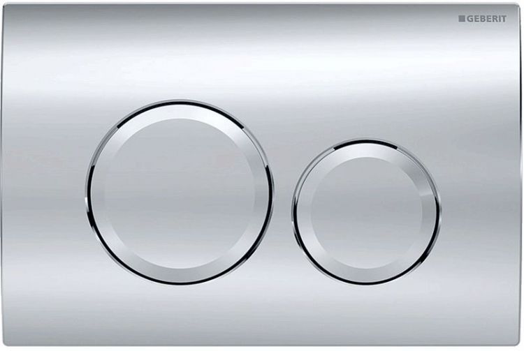 Инсталляция Geberit Delta 458.118.21.2 для унитаза с клавишей смыва цвет Хром
