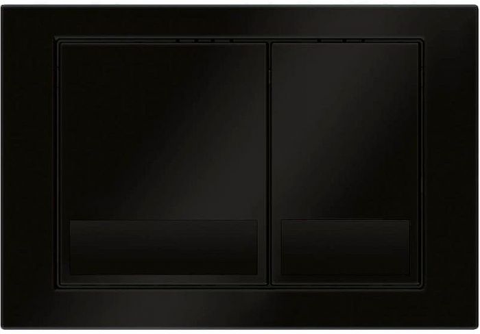 Клавиша смыва KK POL M06 350/PPC/049-00-00 Черная матовая