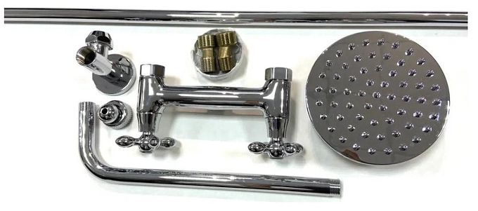 Душевая система D-Lin D10A08 цвет Хром