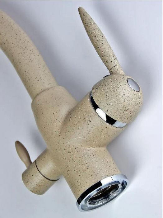 Смеситель для кухни Viko V-5214 Песочный