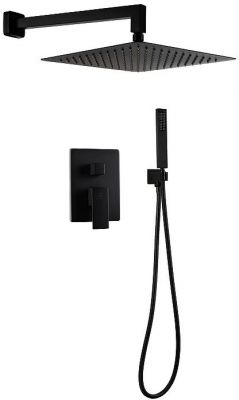 Душевая система FILARETE Fing FL1043BL цвет Черный матовый