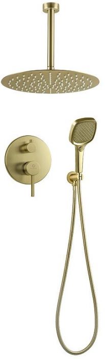 Душевая система FILARETE Roun FL1029MG цвет Золото матовое