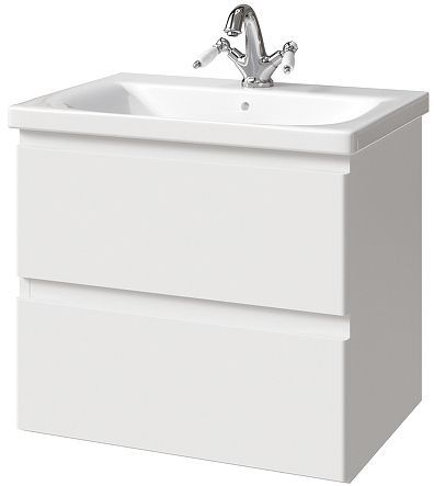 Тумба под раковину Caprigo Forte 65 36110-SF027 подвесная цвет Белый