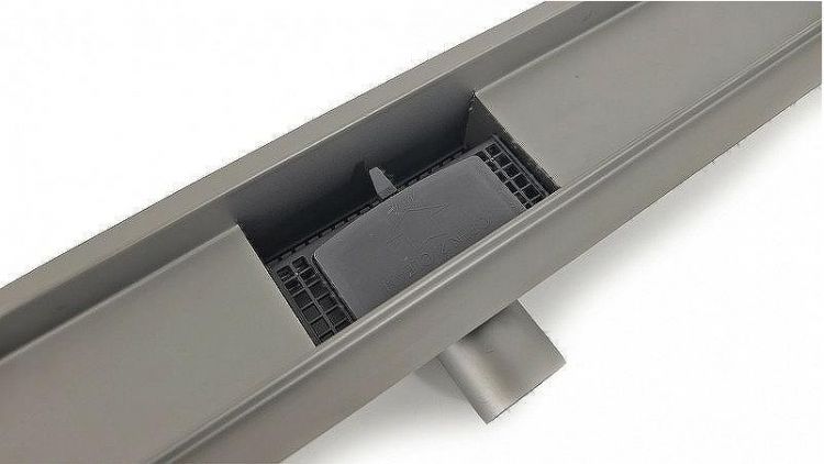 Душевой лоток Esbano Meta 80 M-RAIN-80GM ESTRMETRAIN80GM с решеткой Оружейная сталь Душевой лоток Esbano Meta 80 M-RAIN-80GM ESTRMETRAIN80GM с решеткой Оружейная сталь