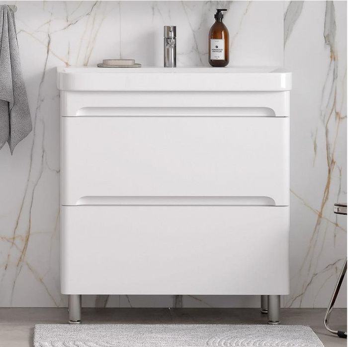 Тумба под раковину Equil Nice 80 tnNICE80.2Y-05 цвет Белый