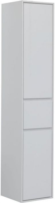 Шкаф пенал Aquanet Милан 35 339957 подвесной цвет Белый глянец