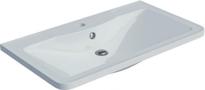 Комплект мебели для ванной STWORKI Монтре 80 432021 подвесной Белый