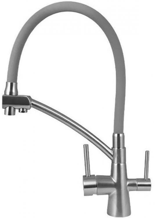 Смеситель для кухни Olive's Balear 13455BL Нержавеющая сталь Серый Смеситель для кухни Olive's Balear 13455BL Нержавеющая сталь Серый