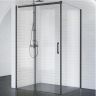 Душевой уголок BelBagno Acqua 130х90 ACQUA-AH-1-130/90-C-NERO профиль Черный стекло прозрачное Душевой уголок BelBagno Acqua 130х90 ACQUA-AH-1-130/90-C-NERO профиль Черный стекло прозрачное