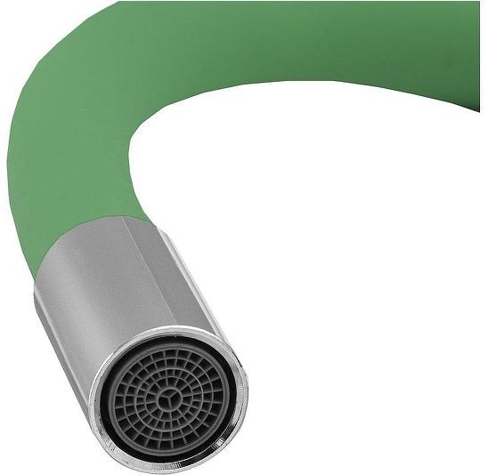 Смеситель для кухни Ekko E4205-E52 цвет Хром Салатовый