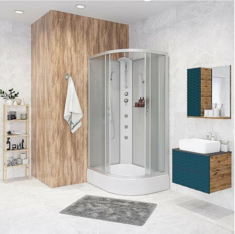 Душевая кабина Niagara Classic 110х80 L NG-33184-14LBKTG с гидромассажем