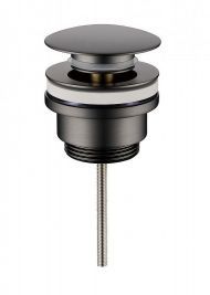 Донный клапан FILARETE FL75BG click-clack цвет Графит