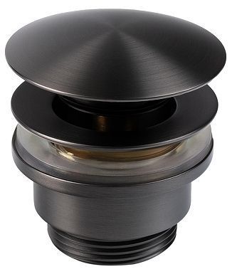 Донный клапан FILARETE FL75BG click-clack цвет Графит