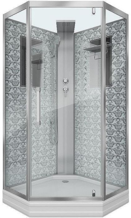 Душевая кабина Niagara Luxe NG-7799WBK 90x90 без гидромассажа