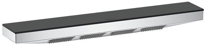 Hansgrohe Rainfinity Боковой/верхний душ 502х81мм с полкой, цвет: хром