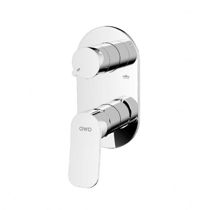 Смеситель для душа AWP Teza S0827C цвет Хром