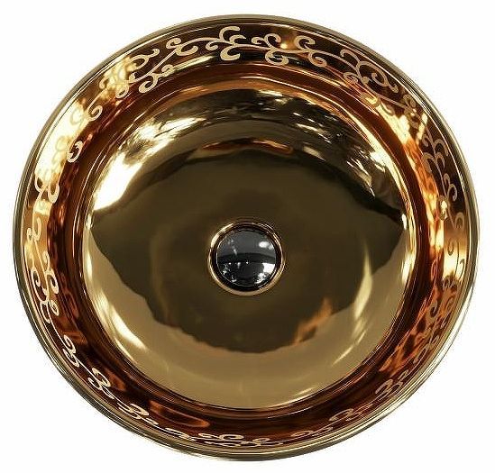 Раковина-чаша Laguraty 42 G0112 Золото