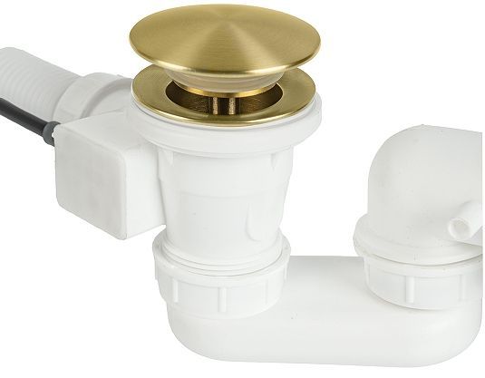 Слив-перелив FILARETE FL80MG полуавтомат цвет Золото матовое