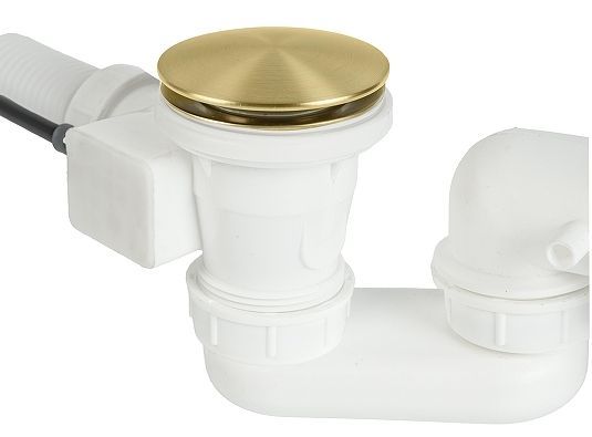 Слив-перелив FILARETE FL80MG полуавтомат цвет Золото матовое