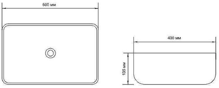 Раковина-чаша Aquanet Soul-1-MB 50 245833 Черная матовая Раковина-чаша Aquanet Soul-1-MB 50 245833 Черная матовая