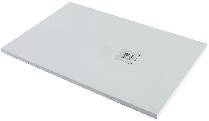 Душевой поддон из искусственного камня Allen Brau Priority 140x80 8.31008-21 Белый камень