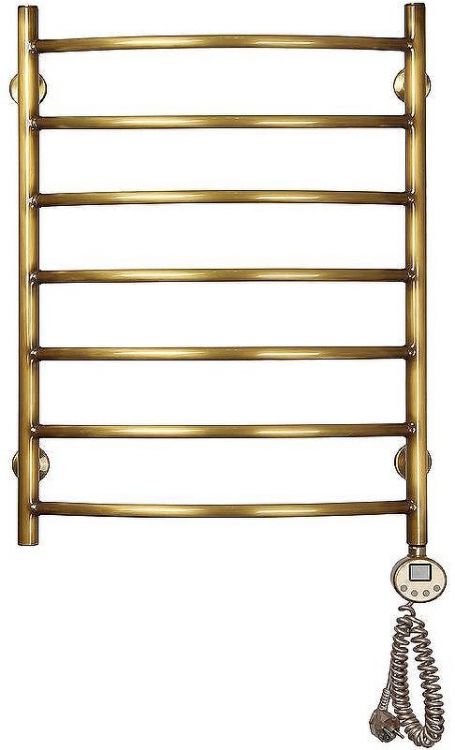 Электрический полотенцесушитель Domoterm Калипсо П7 500x700 АБР ER Античная бронза