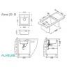 Кухонная мойка Alveus Granital Atrox 20 Terra G22 470x500 1131987 Песчаная